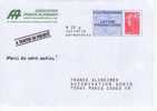 POSTREPONSE " FRANCE ALZHEIMER " ( 10P201 -  BEAUJARD NEUF ) - Listos Para Enviar: Respuesta /Beaujard