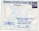 LUNETTES MARCHAND - 4,50 F - Administration Communale De SOMBREFFE - Stad - Gemeente - Commune - Ville - Cartas & Documentos