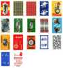 LOT - 17 Dos Publicitaires De Jeu De Cartes PNEUX (Speelkaarten, Playing Cards) - Playing Cards (classic)