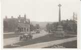 Chipping Norton Oxfordshire UK, Broadway The Green And War Memorial On C1910s/20s Vintage Real Photo Postcard - Other & Unclassified