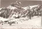 Braunwald Skischulplatz Mit Blick Gegen Ortstock U. Hoher Turm Ca. 1960 - Braunwald