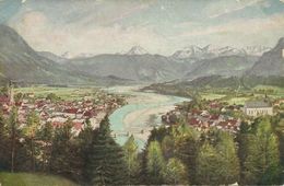 AK Bad Tölz Ort Vom Kalvarienberg Color ~1910 #12 - Bad Tölz