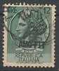 TRIESTE A  12 LIRE ITALIA TURRITA 1953-54 - Gebraucht