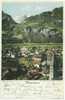 Schweiz/Suisse/Switzerland: Farblitho Meyringen (Meiringen) 1903, 2 Scans - Meiringen