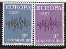 Europa  1972 Nuovi Lussemburgo Serie Completa - 1972