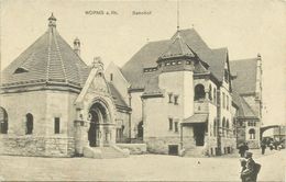 AK Worms Bahnhof Nahaufnahme 1918 Feldpost #08 - Worms