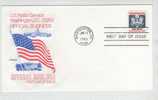 USA FDC 12-1-1983 Set Of 7 Stamps OFFICIAL MAIL USA On 3 Covers With Cachet - 1981-1990