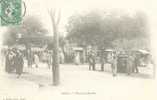 ALGERIE.   SAIDA.  PLACE DU MARCHE.  STANDS DE MARCHE.  GROSSE ANIMATION.   1908 - Saida