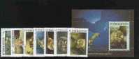 UZBEKISTAN 2000 BATS SET + MS  MNH - Chauve-souris