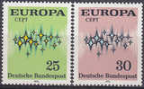 Europa  1972 Nuovi Germania Serie Completa - 1972