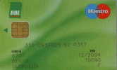 # Carte A Puce Bancaire BBL Maestro Belgique  - Tres Bon Etat - - Disposable Credit Card