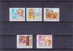 Luxembourg - Yvert 1062 / 66 ** - MNH - Caritas 1984 - Valeur 15 Euros - Unused Stamps