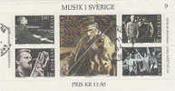 Sweden-1983 Musik Used Miniature Sheet  MNH - Hojas Completas