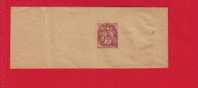 139 - Entier Postal Type Blanc 2 C Brun Rouge N° 722 Bande Coupée (Y&T 108-BJ5) - Streifbänder