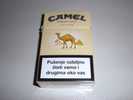 TABACCO - CAMEL  - PACCHETTO SIGARETTE VUOTO CROAZIA - Boites à Tabac Vides