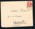 Belgique 1908 Lettre Affr. N°74 De Gedinne En Port Frontalier Pour Charleville. - Andere & Zonder Classificatie