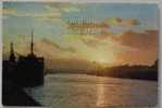SCOTLAND - Sunset On River Clyde At Broomielaw,  Glasgow - Unused Arthur Dixon Postcard - Lanarkshire / Glasgow