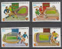 Guinea   -   Mondiali Di Calcio  " España  1982 ".  Complete  Imperf.  MNH  Set.  Rare - 1982 – Espagne