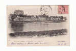 Carte Précurseur 1900 PONT DE L'ARCHE VUE PRISE DU PONT - Pont-de-l'Arche