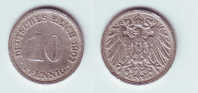 Germany 10 Pfennig 1902 F - 10 Pfennig