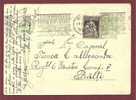 ROMANIA 1928. Postal Stationery Postcard. Postal Traffic Bucharest - Balti Basarabia - Briefe U. Dokumente