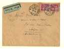 NICE RP Obl. 26-4 - 33 / Désti. Saigon V° MARSEILLE-GARE-AVION - 1927-1959 Lettres & Documents