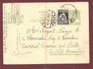 ROMANIA 1929. Postal Stationery Postcard. Postal Traffic Oradea - Balti Basarabia - Cartas & Documentos
