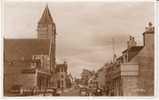 Banchory Aberdeenshire Scotland UK, High Street Scene On C1940s Vintage Real Photo Postcard - Aberdeenshire