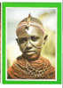 Tribes Of KENYA : Elmolo Girl ;Collier ; + Timbre Fleur ; Postée De NAIROBI; TB - Non Classés