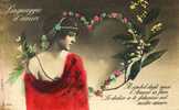 LOTTO 2 Cartoline - Linguaggio D'amore Al Caporale  Maggiore - Women