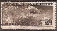 RUSSIA - 1931 50k Zeppelin. Scott C23. Used. Rubs On Front And A Space-filler Only - Gebruikt