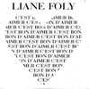 CD - Liane FOLY - C'est Bon D'aimer (3.39) - PROMO - Collectors