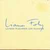 CD - Liane FOLY - Laisse Pleurer Les Nuages (4.07) - PROMO - Collectors