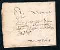 Belgique Précurseur 1587 Lettre Datée De Gand. - Other & Unclassified