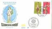 GERMANY  1976 EUROPA CEPT FDC - 1976