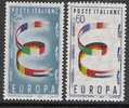 Italien  1957 Yv.  744-5   Mi. 992-3  **MNH - 1957