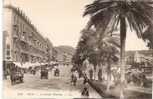06 - Nice - L'Avenue Masséna - LL 112 (animée - Non Circulée) - [calèches - Palmiers] - Life In The Old Town (Vieux Nice)