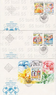 1988 Sport  Olympic Games - SEOUL   4v.+S/S-FDC    BULGARIA / Bulgarie - Zomer 1988: Seoel