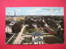 Hartford WI   Looking East From Water Tower   1912 Cancel - Autres & Non Classés