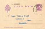 Entero Postal GERONA  1929. Alfonso XIII - 1850-1931