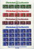 LIECHTENSTEIN 1981 Coats Of Arms In Cancelled Sheets Of 20.  Michel 766-69 - Blocs & Feuillets