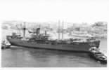 Ravitailleur Américain USS AD27 YELLOWSTONE Carte Photo Wright & Logan - Guerre