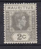 Mauritius 1938 Mi. 203    2 C King George VI. MNG - Mauritius (...-1967)