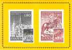 DANEMARK CARTE MAXIMUM    NUM.YVERT  661/662 MUSEE NATIONAL 100 ANS - Maximum Cards & Covers