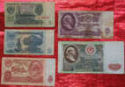 USSR 3,5,10,25rubles -1961; 50rubles -1991 !!! - Russland