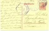 REF LBON 3 - ALSACE LORRAINE - CARTE POSTALE A DESTINATION DE CHAUX DE FONDS(SUISSE) JUIN 1916 - Autres & Non Classés