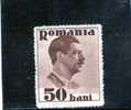 ROUMANIE 1934 ROI CHARLES NEUF* - Unused Stamps