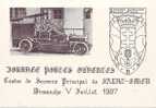 CPM  -62 - St Omer - Portes Ouvertes Au Centre De Secours  Le 5 Juillet 1987 - Firemen