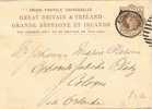 Entero Postal LONDON, Reina Victoria 1 Penny 1881 - Covers & Documents