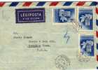 Carta, Aerea, BUDAPEST, 1949, Hungria, Cover, Letter - Lettres & Documents